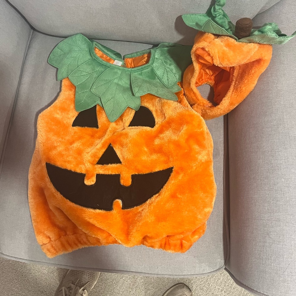 Pumpkin Toddler Costume
